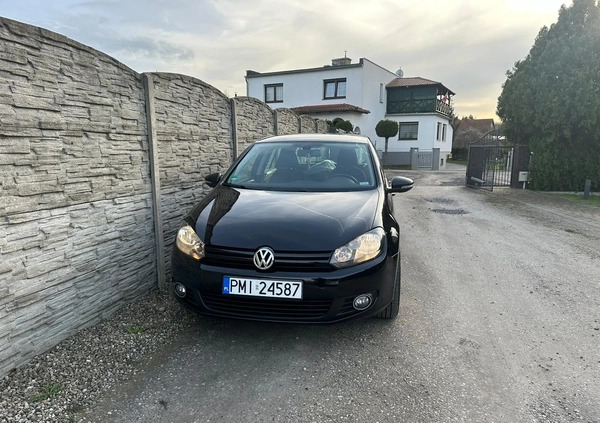 Volkswagen Golf cena 19950 przebieg: 133500, rok produkcji 2009 z Międzychód małe 172